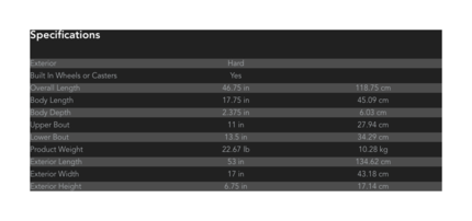 SKB 3I-5014-44 iSeries Waterproof P/J ATA Bass Guitar Case