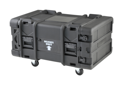 SKB 3SKB-R906U28 6U Portable Waterproof Server Rack Case 28 (710m) Deep Rail To Rail