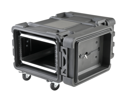 SKB 3SKB-R906U28 6U Portable Waterproof Server Rack Case 28 (710m) Deep Rail To Rail