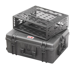 A-RACK3U-MAX620H250 19” shock mount rack case 3U