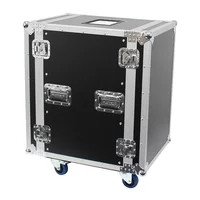 E8 Rack Flight Case 16U With Wheels