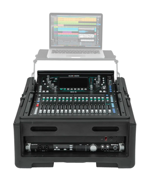 SKB 1SKB-R102W SKB 10U x 2U Roto Rack/Mixer Console