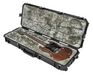 SKB 3I-4214-61 iSeries SG® Style Waterproof Guitar Flight Case with Wheels
