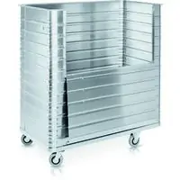 Zarges 40633 W 171 Transport Trolley with Fold-Down Section and Beading