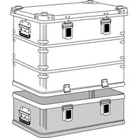 Zarges K470 40502 Plus Hood-Type Transport Container