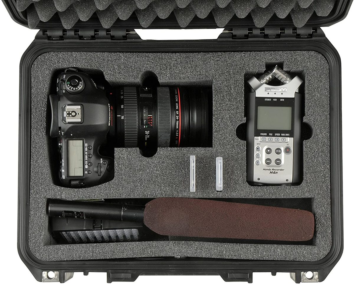 SKB 3I1510H6SLR Waterproof Case For H6 DSLR Combo Protective Cases